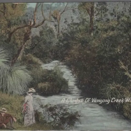 "A Glimpse of Wongong Creek, WA" Falk colour with ...