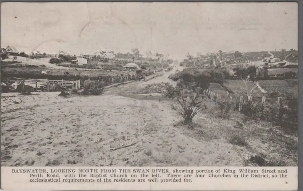 "Bayswater Looking North from the Swan River" b&w ... Image 1++