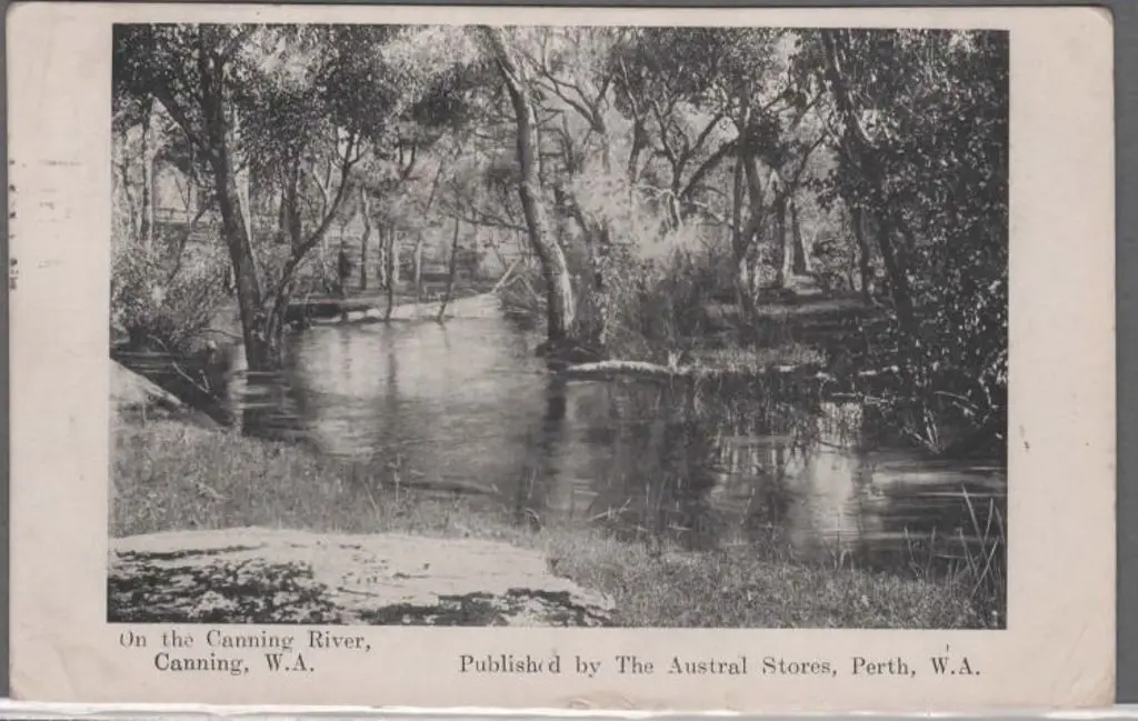 "On the Canning River, Canning, WA" Austral Stores ... Image 1++