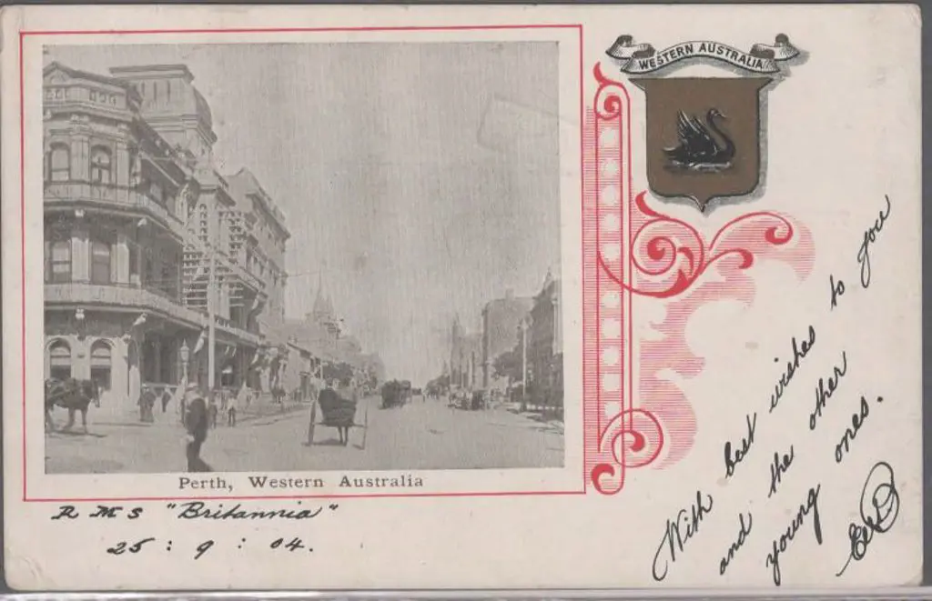 "Perth, Western Australia" showing St Georges Tce. ... Image 1++