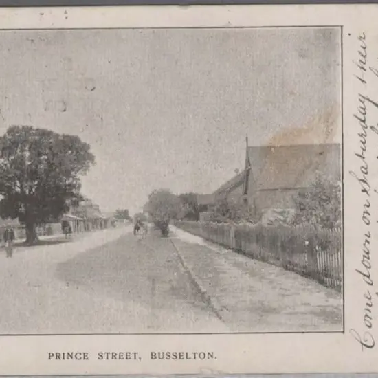 "Prince Street, Busselton". South Western News b&w ...