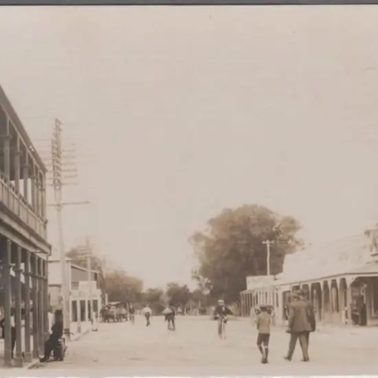 "Queen Street Busselton WA" in pencil m/s on the ...