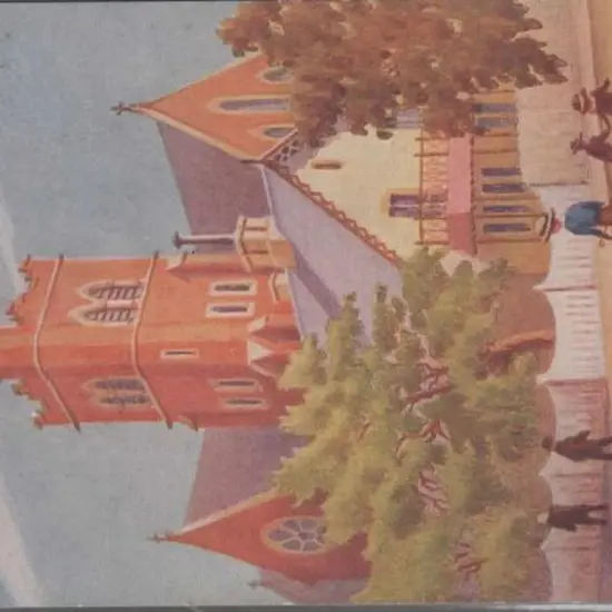 "St George's Cathedral, Perth W.A." colour card ...