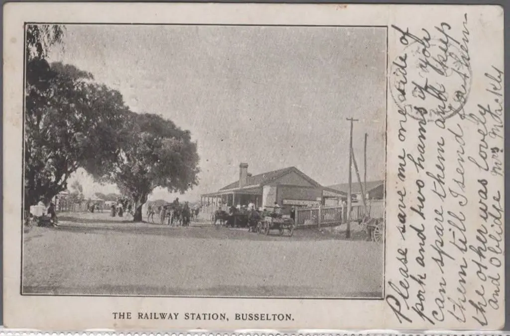 "The Railway Station, Busselton". South Western ... Image 1++