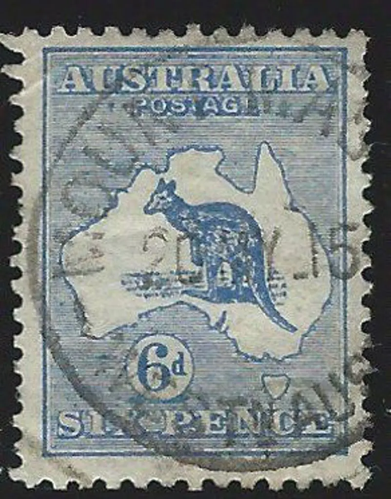 1913 1st wmk 6d ultramarine with inverted wmk & ... Image 1++