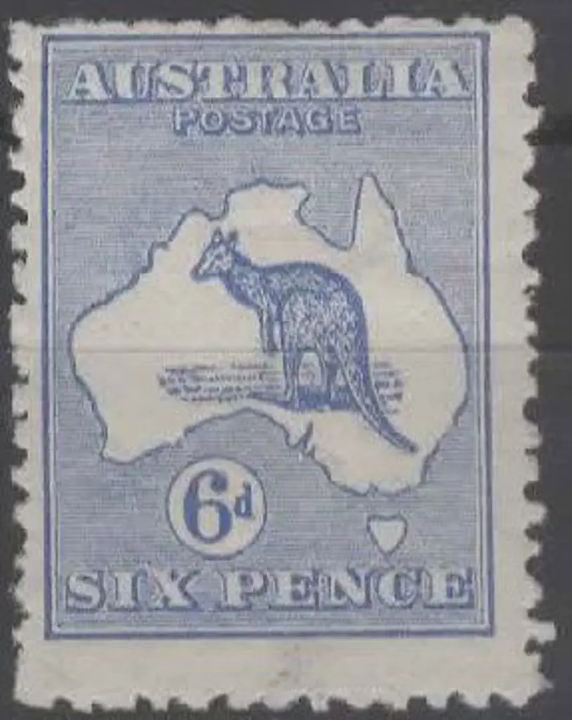 1913 1st wmk 6d ultramarine, Die II. MLH, centred ... Image 1++