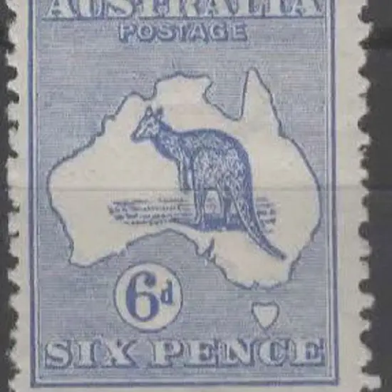 1913 1st wmk 6d ultramarine, Die II. MLH, centred ...
