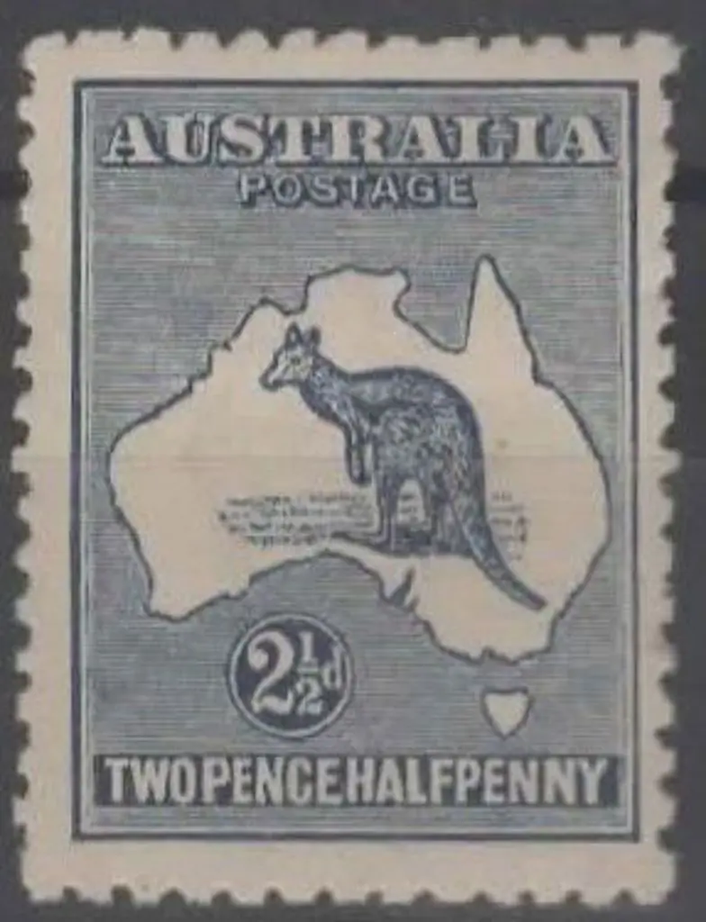 1915-28 3rd wmk 2½d deep blue, Die II with ... Image 1++