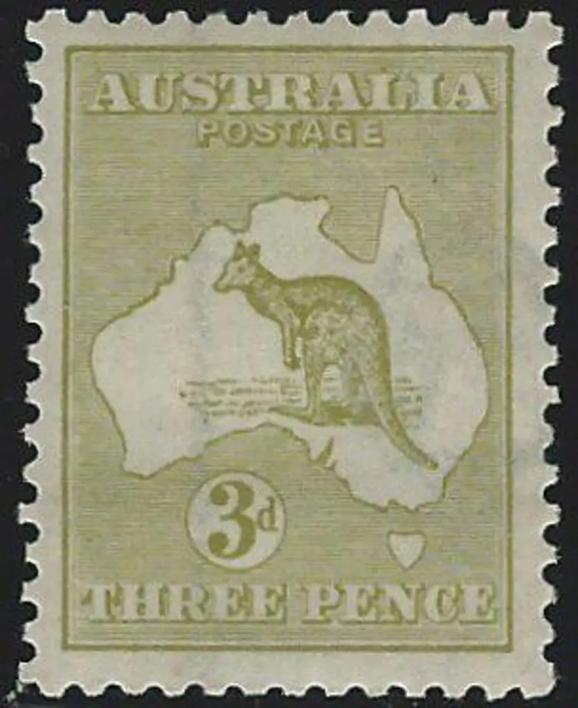1915-28 3rd wmk 3d olive, Die I with inverted wmk. ... Image 1++