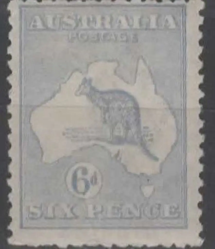 1915-28 3rd wmk 6d pale ultramarine, Die II. ... Image 1++