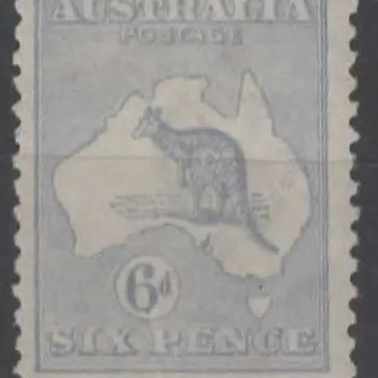 1915-28 3rd wmk 6d pale ultramarine, Die II. ...