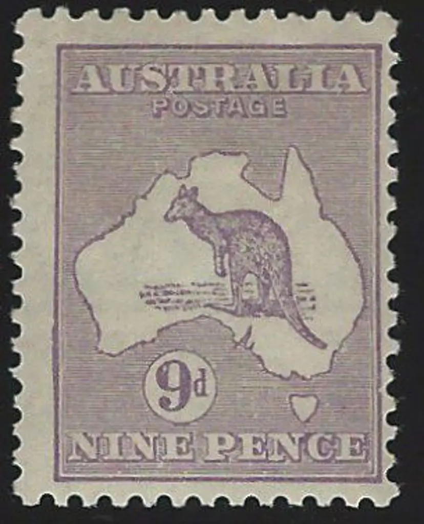 1929-30 Sm Mult wmk 9d violet Die IIB with "Die II ... Image 1++