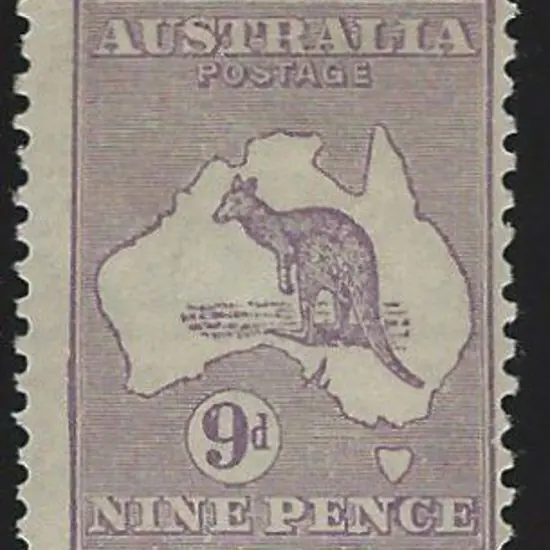 1929-30 Sm Mult wmk 9d violet Die IIB with "Die II ...