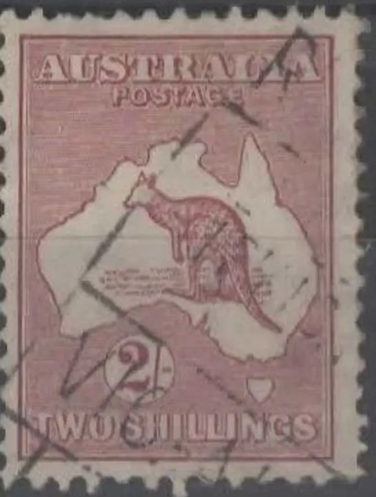 1931-47 CofA 2/- maroon Die II with "white faced ... Image 1++