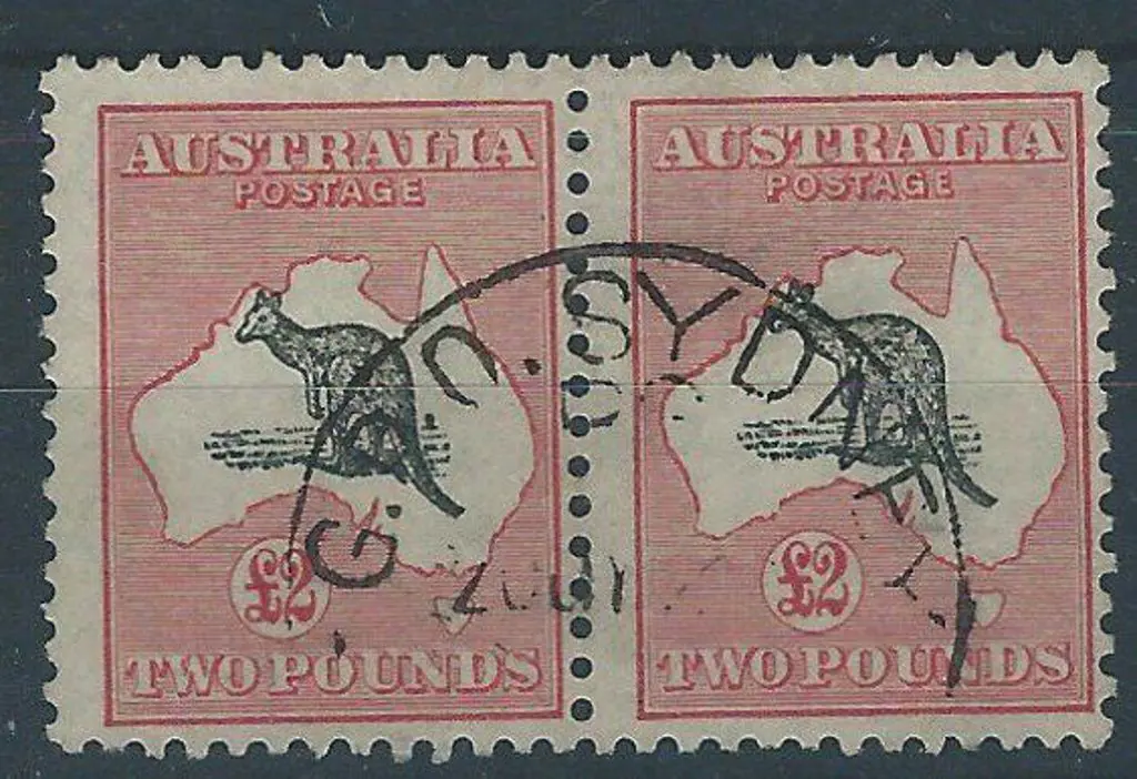 1931-47 CofA £2 grey & rose-crimson. Lovely fine ... Image 1++