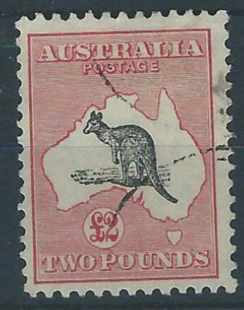 1931-47 CofA £2 grey & rose-crimson with different ... Image 1++