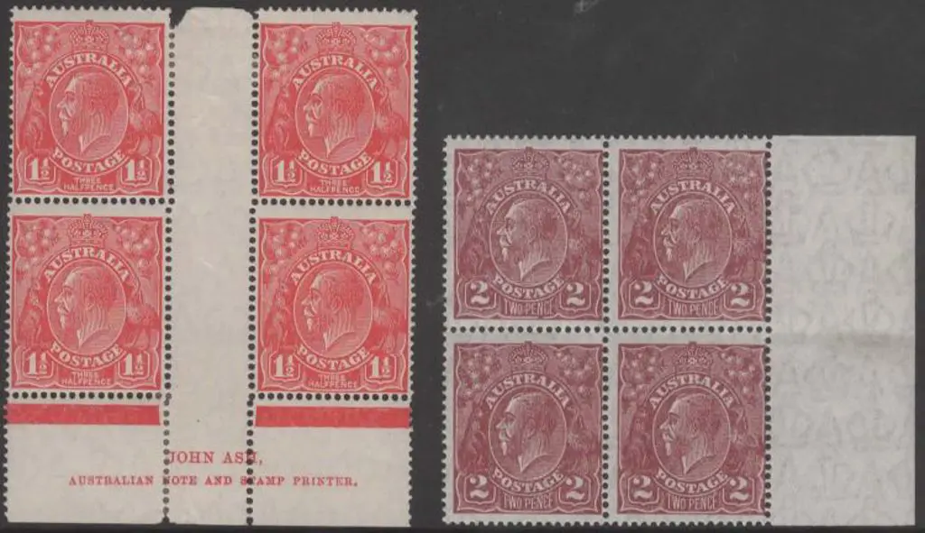 1926-30 SM wmk Perf. 14 2d red-brown right ... Image 1++