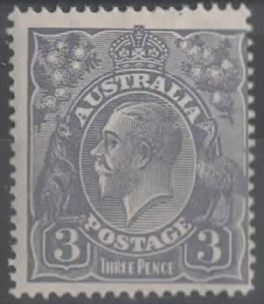 1926-30 SM wmk Perf. 14 3d ultramarine Die I. MLH, ... Image 1++