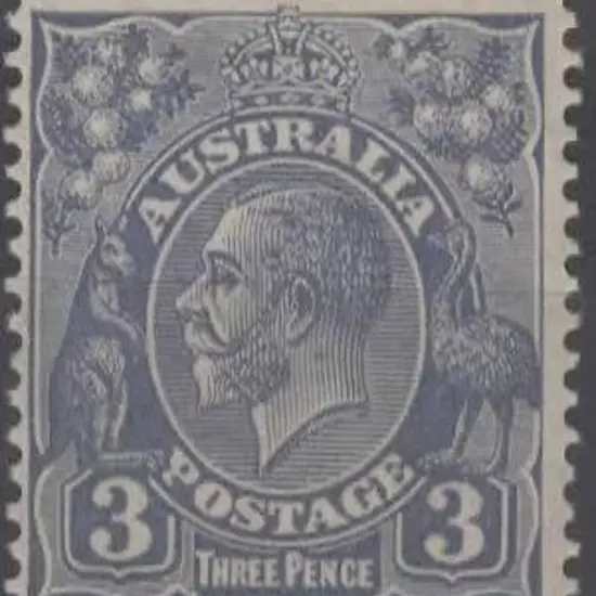 1931-36 CofA 3d blue, Die II. MUH, centred ...