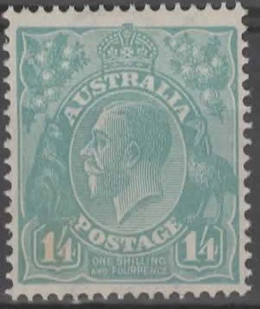 1931-36 CofA 1/4d turquoise. MUH & well centred ... Image 1++