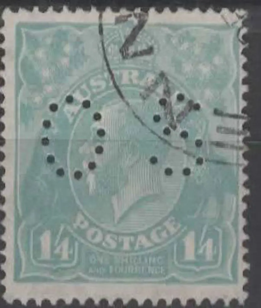 1926/30 1/4d pale greenish blue KGV, Sm Mult wmk ... Image 1++