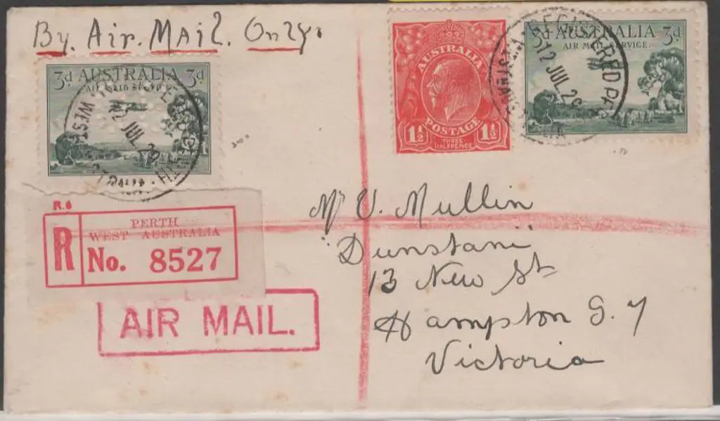 1929 (12th July) Perth to Hampton, Victoria ... Image 1++