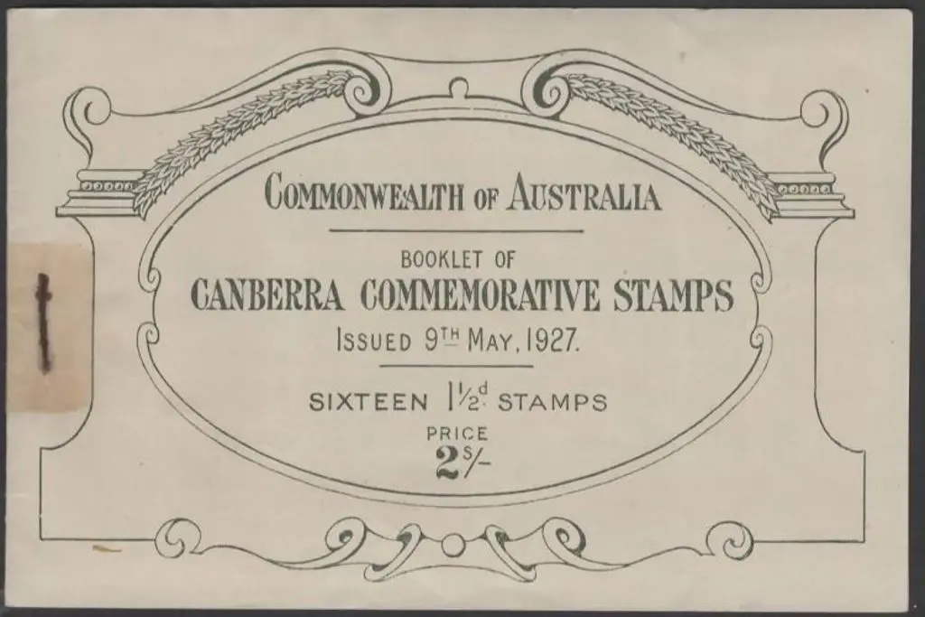 1927 2/- booklet with both panes of 8 x 1½d ... Image 1++
