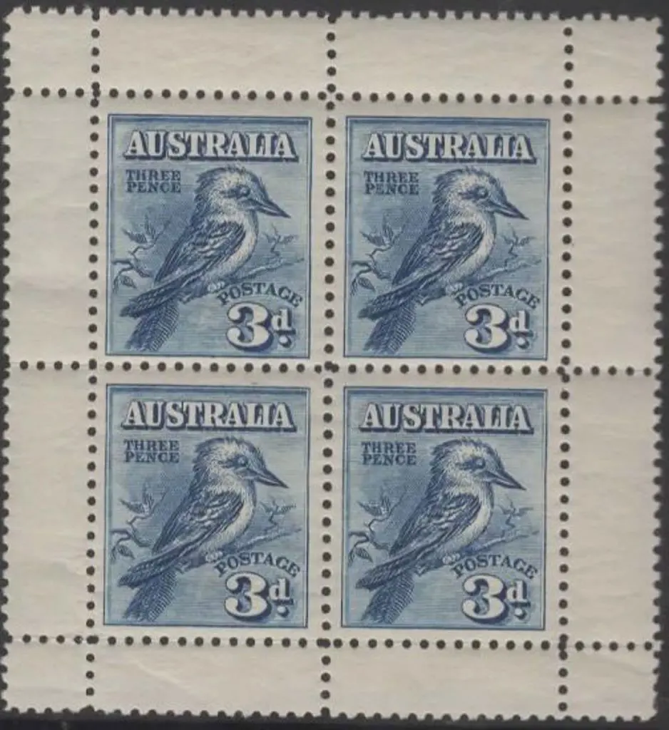 1928 Kookaburra Miniature Sheet. MUH with minor ... Image 1++