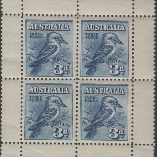 1928 Kookaburra Miniature Sheet. MUH with minor ...