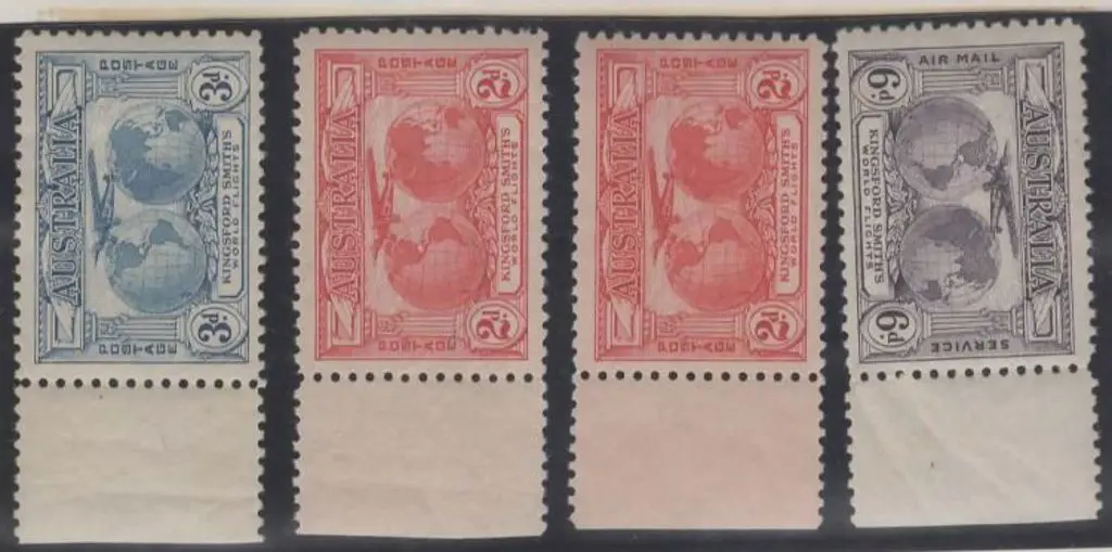 1931 Kingsford Smith Airmail study annotated on ... Image 1++