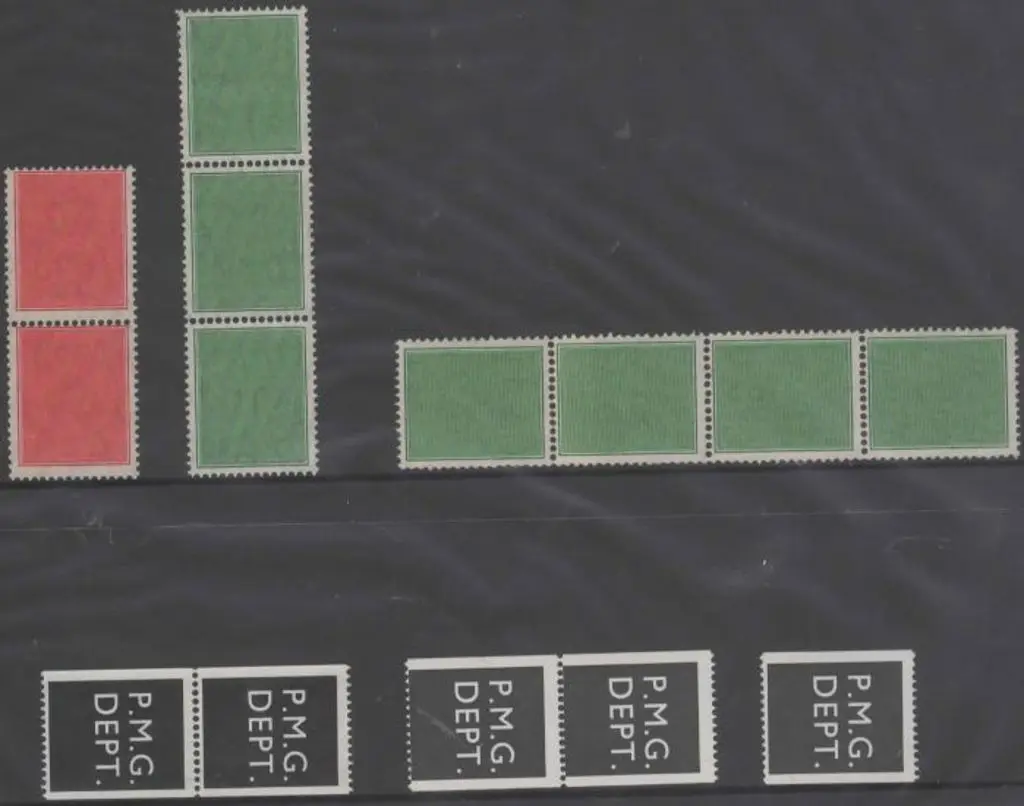 1937 coil testing pair in red (rarely seen) plus ... Image 1++