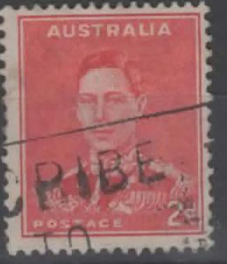 1937/38 2d scarlet KGVI with "medallion flaw". ... Image 1++