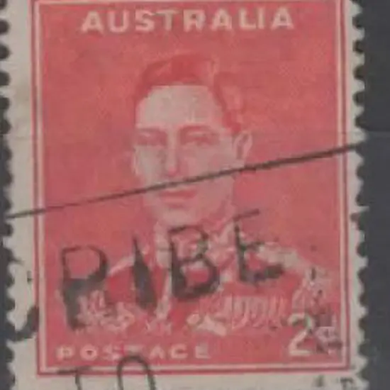 1937/38 2d scarlet KGVI with "medallion flaw". ...