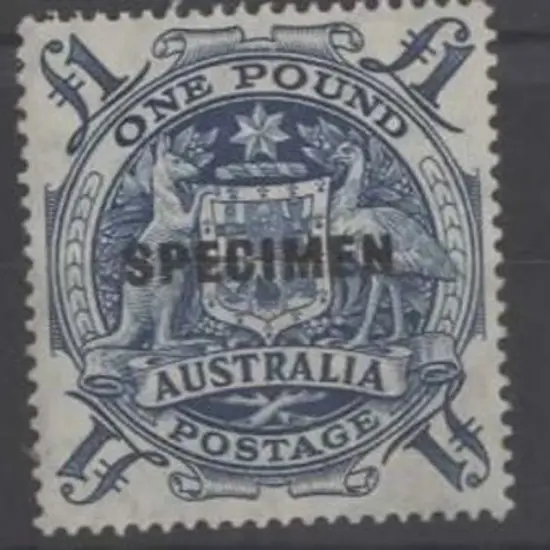 1949/50 Arms set of 3 ovptd "SPECIMEN". 10/- & £1 ...