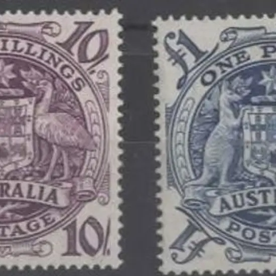 1949/50 Arms set of 4 to £2 all MUH. Shortish perf ...