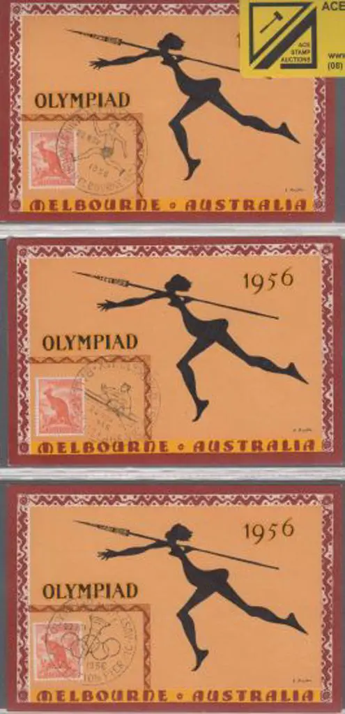 1956 Melbourne Olympiad Rajko illustrated ... Image 1++
