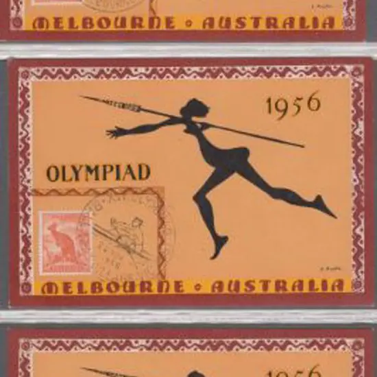 1956 Melbourne Olympiad Rajko illustrated ...