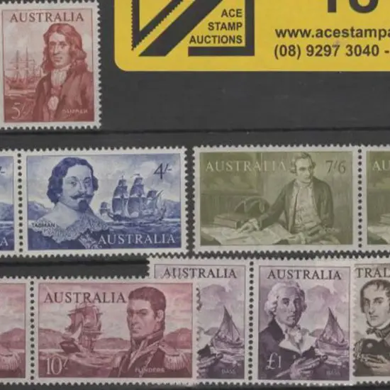 1963/65 Navigators set of 6 in fresh MUH ...