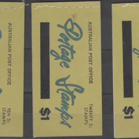 1967 50c & $1 surcharged booklets. 50c Edition ...