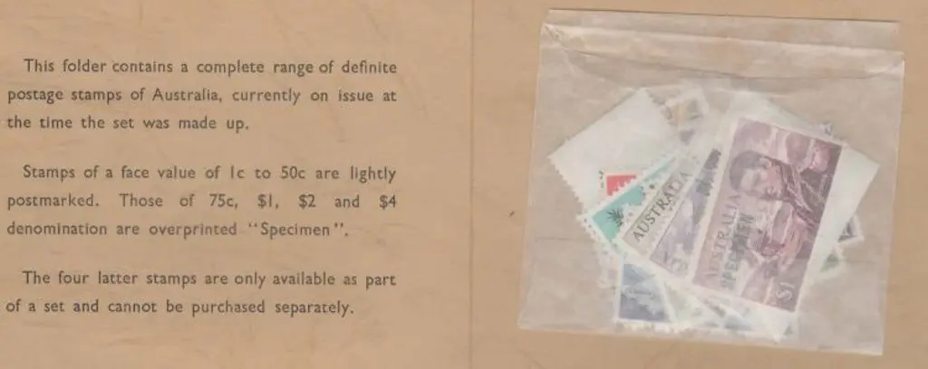 1968 APO folder with defins complete CTO to 50¢ ... Image 1++