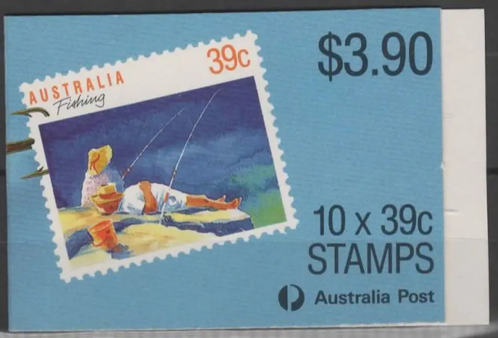 1989 $3.90 Fishing with scarce cream Harrison ... Image 1++