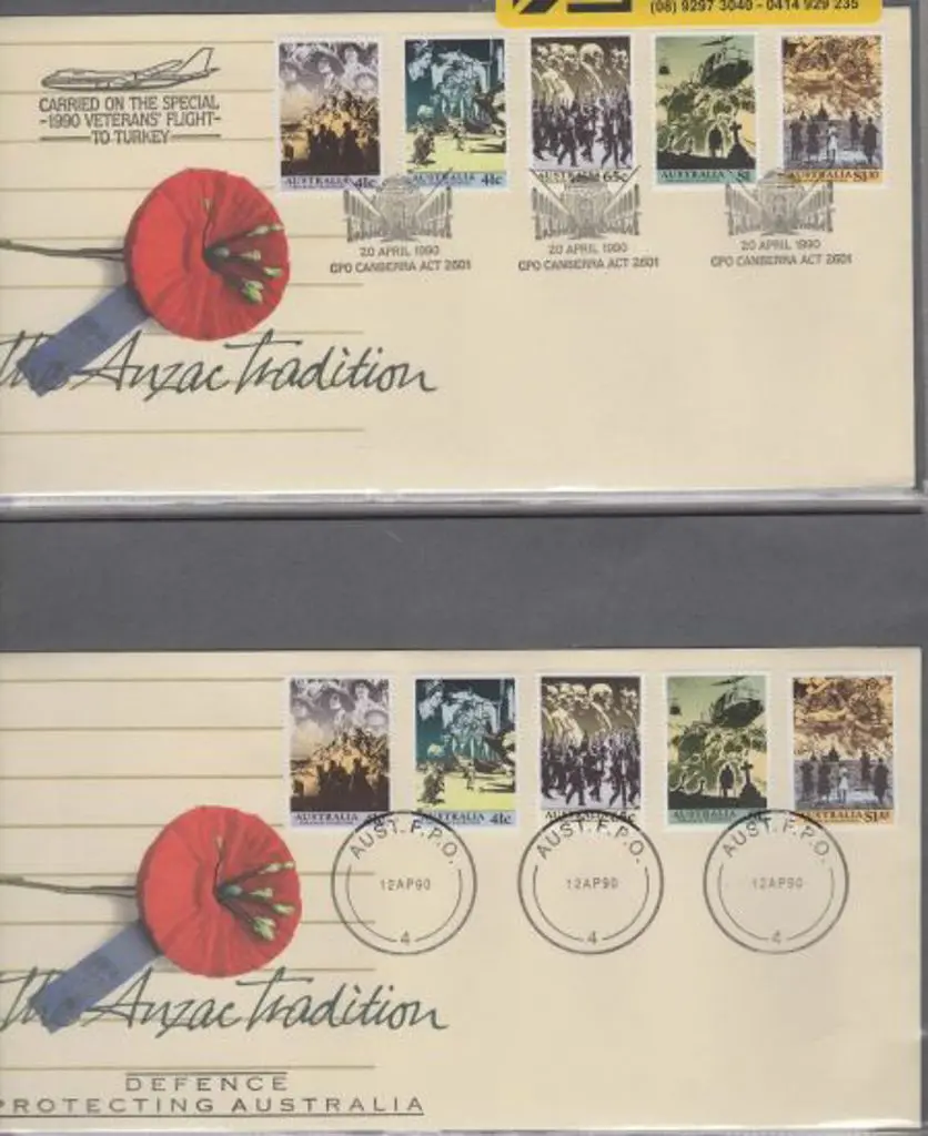 1990 (20th Apr) The Anzac Tradition cover with ... Image 1++