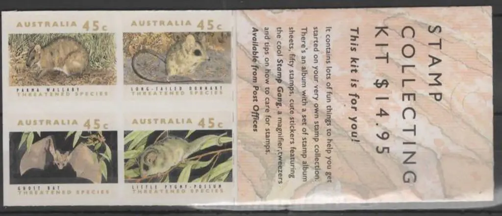 1992 Threatened Species booklet 4 Koala reprint ... Image 1++