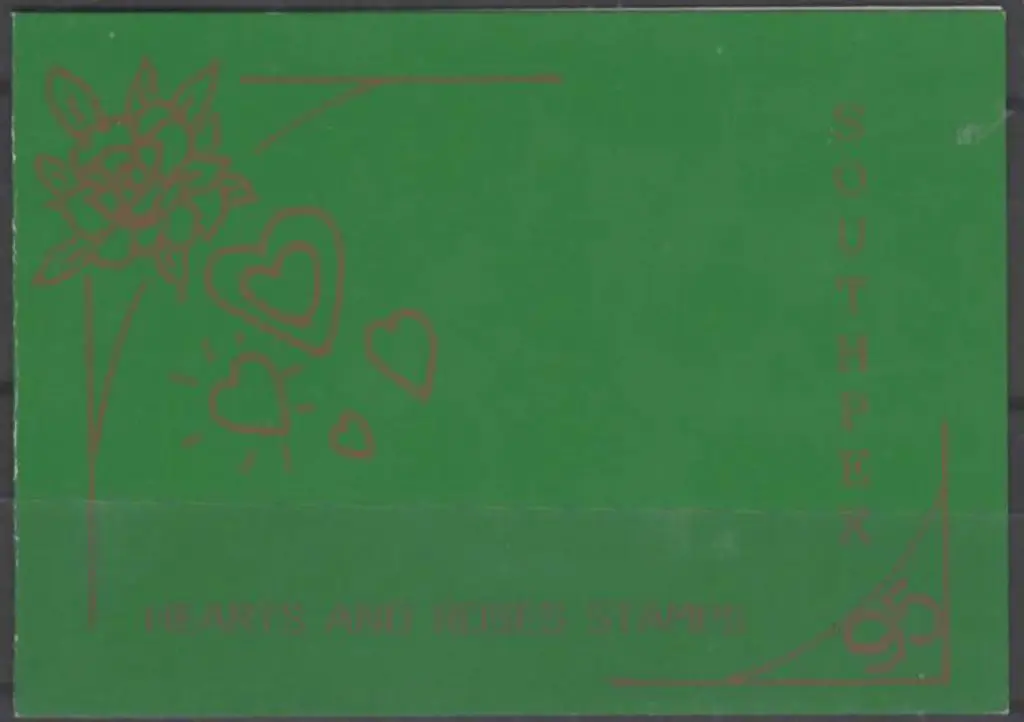 1995 $1.80 Southpex Exhibition "Hearts & Roses" ... Image 1++