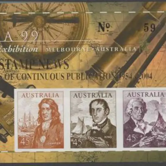 1999 Navigators Australia '99 Imperforate ...