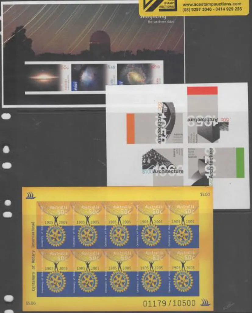 2005 Rotary (limited to 10,500), 2007 Architecture ... Image 1++