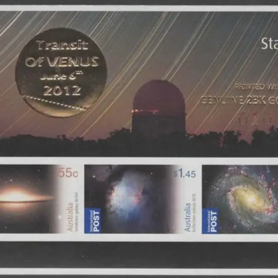 2009 Stargazing imperforate M/S ovptd "Transit of ...