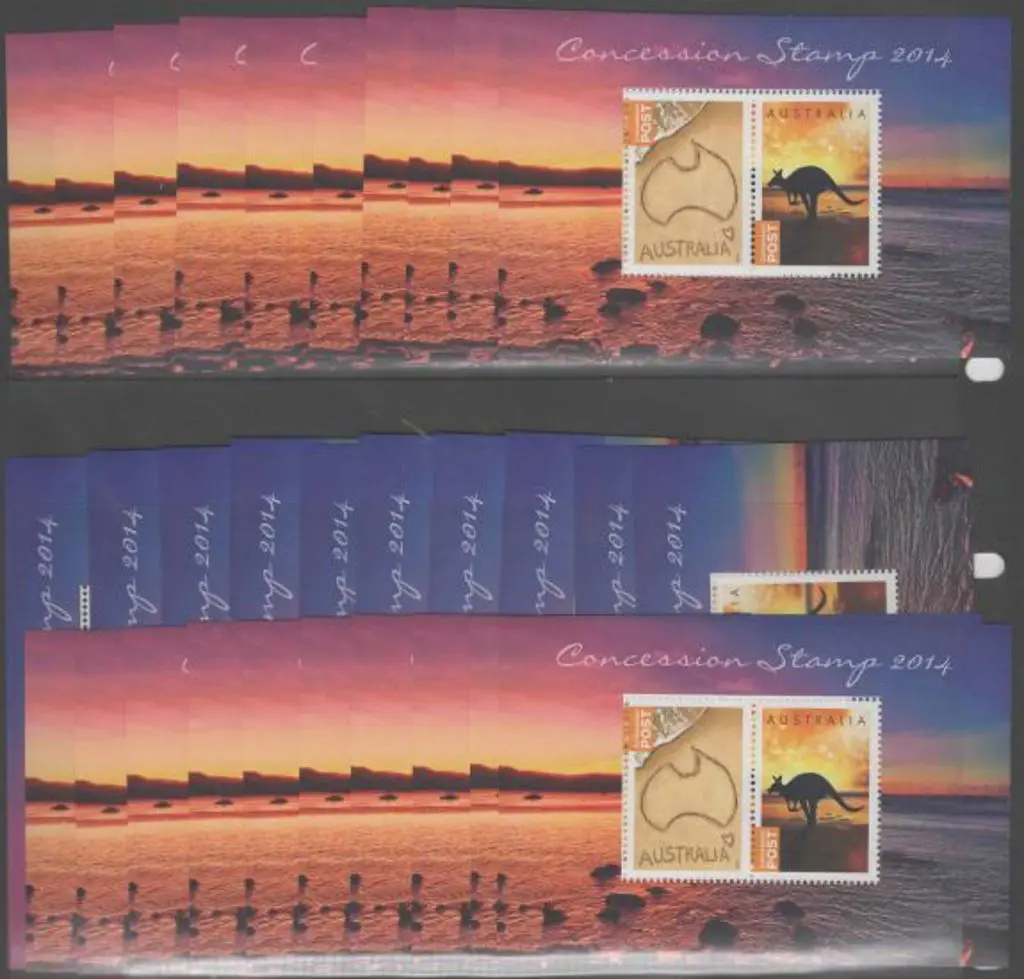 2014 (65c) Concession Miniature sheets from the ... Image 1++