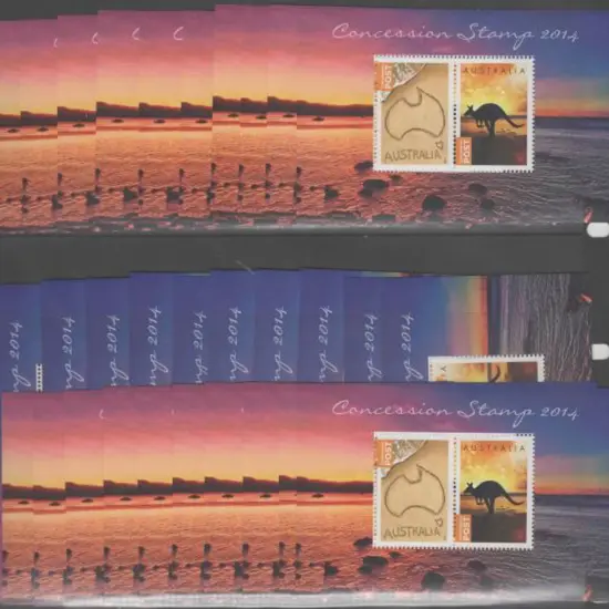 2014 (65c) Concession Miniature sheets from the ...