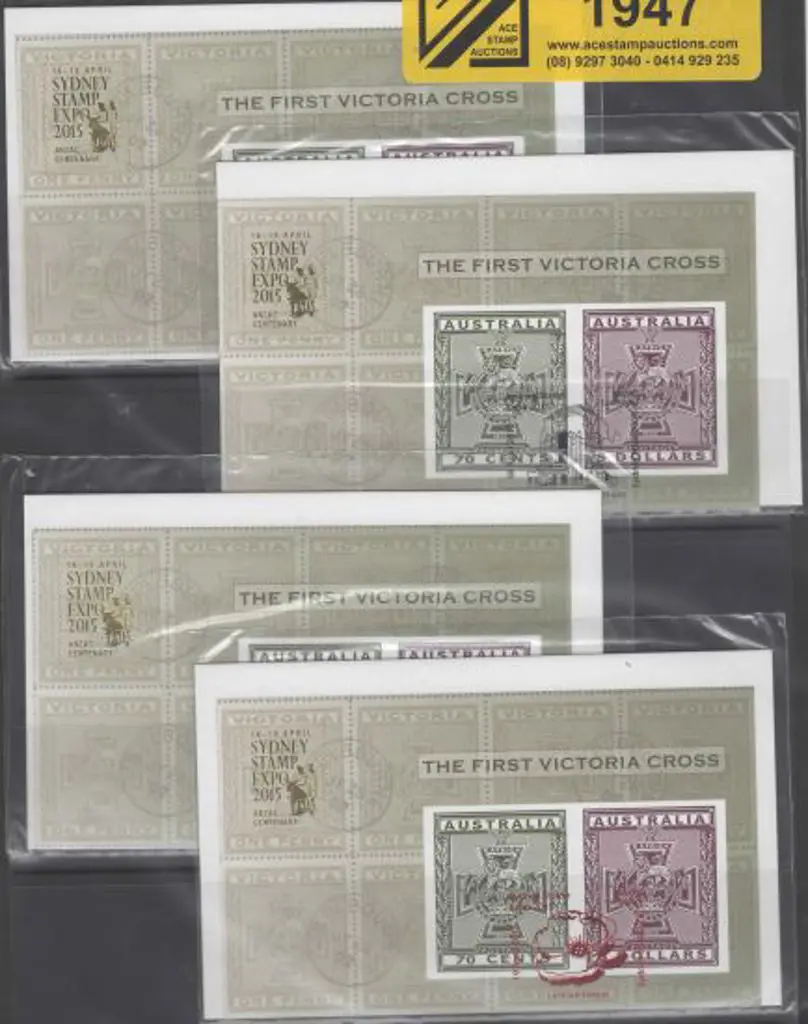 2015 (16th-19th April) Sydney Stamp Expo set of 4 ... Image 1++